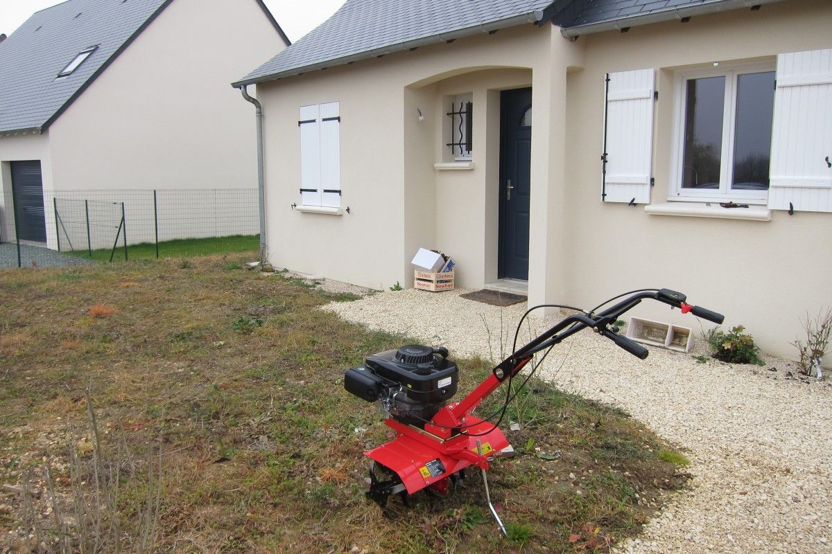 C'est parti pour 500m² à retourner la terre!