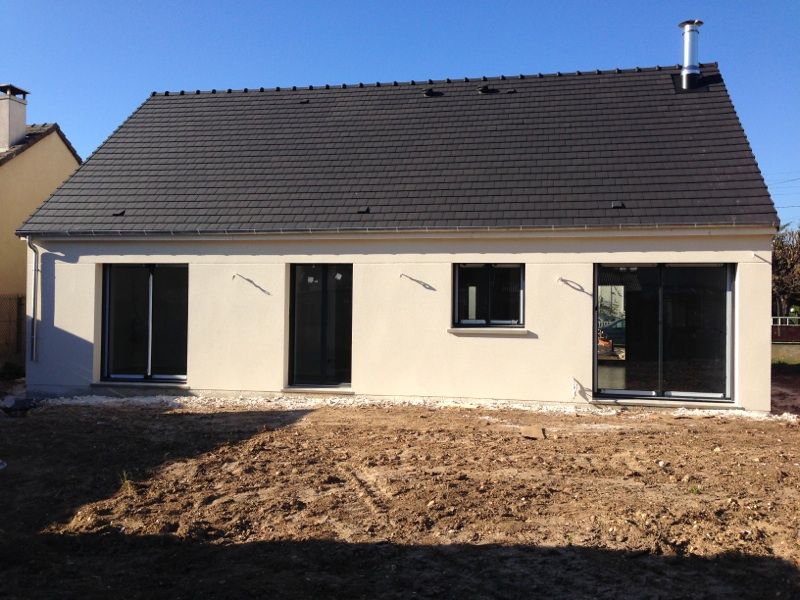 Enduit extérieur terminé