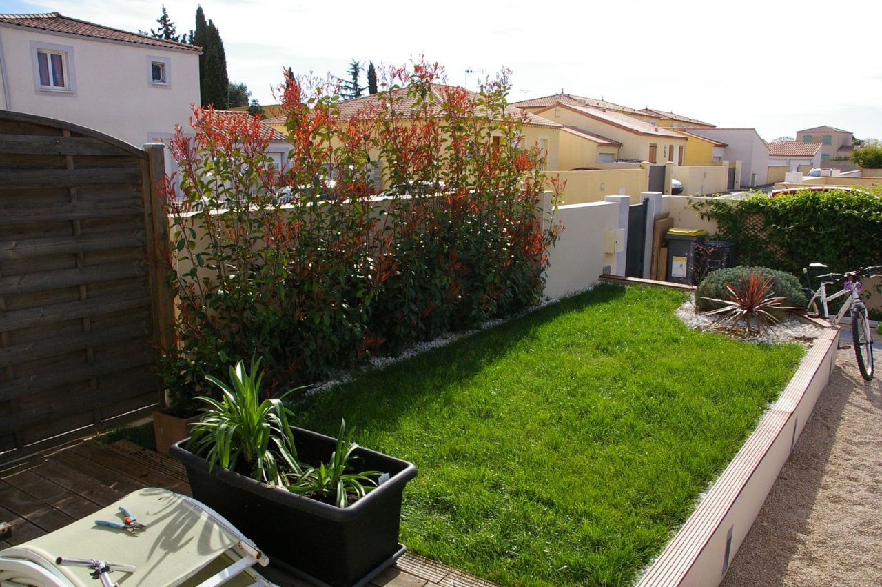 Evolution du jardin.