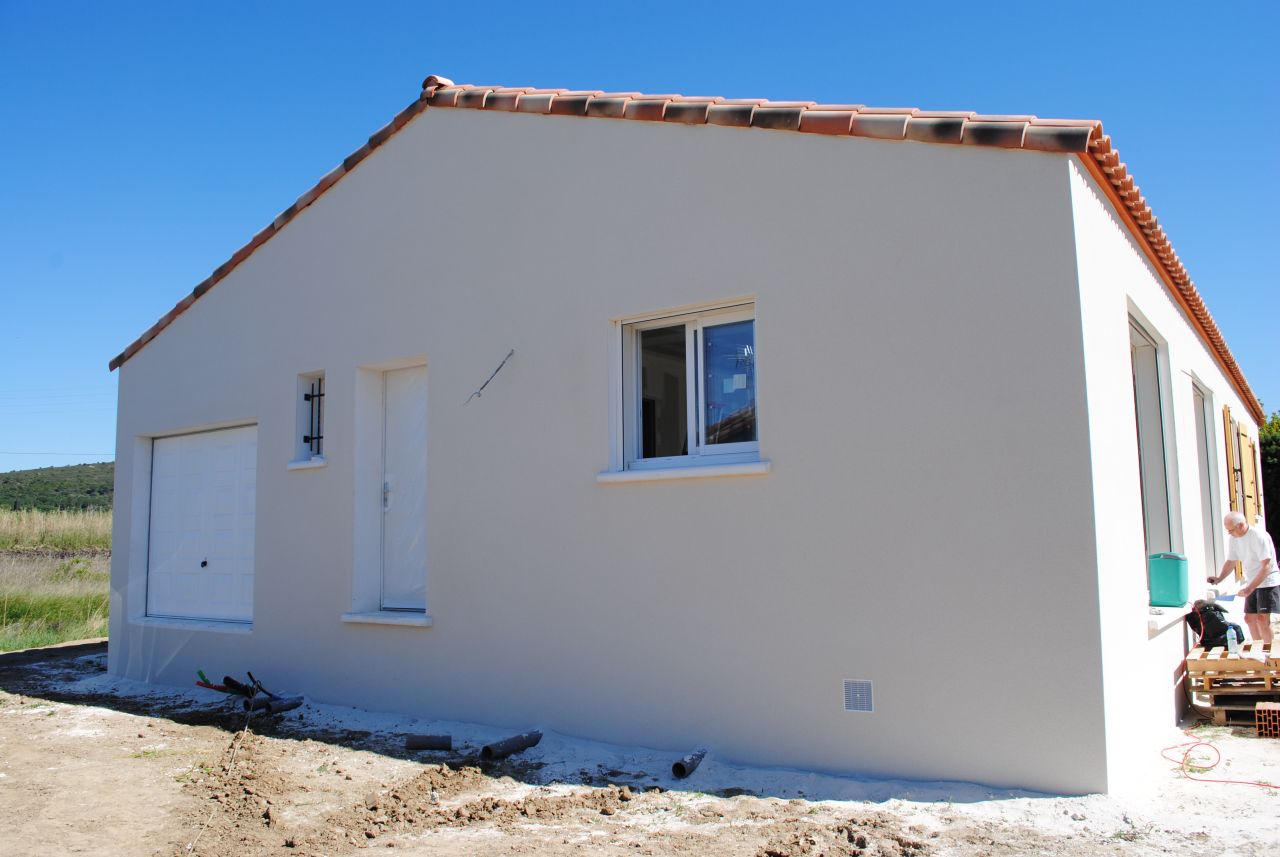 Façade quasi sèche