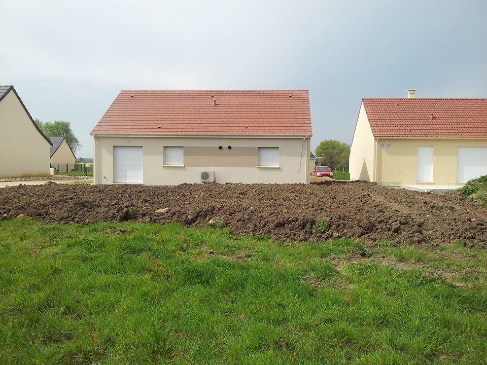 étalage des terres
