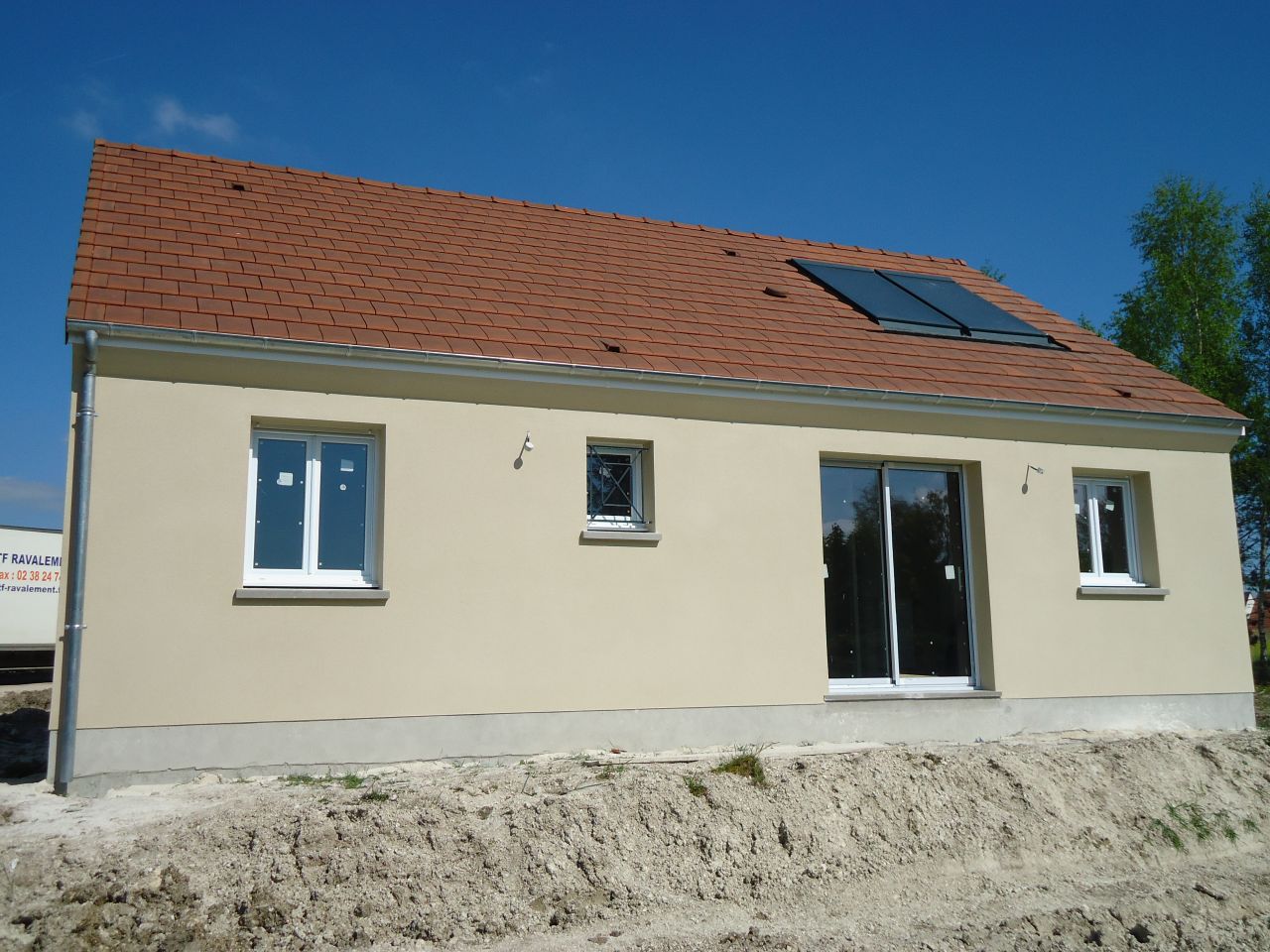 Vue côté jardin