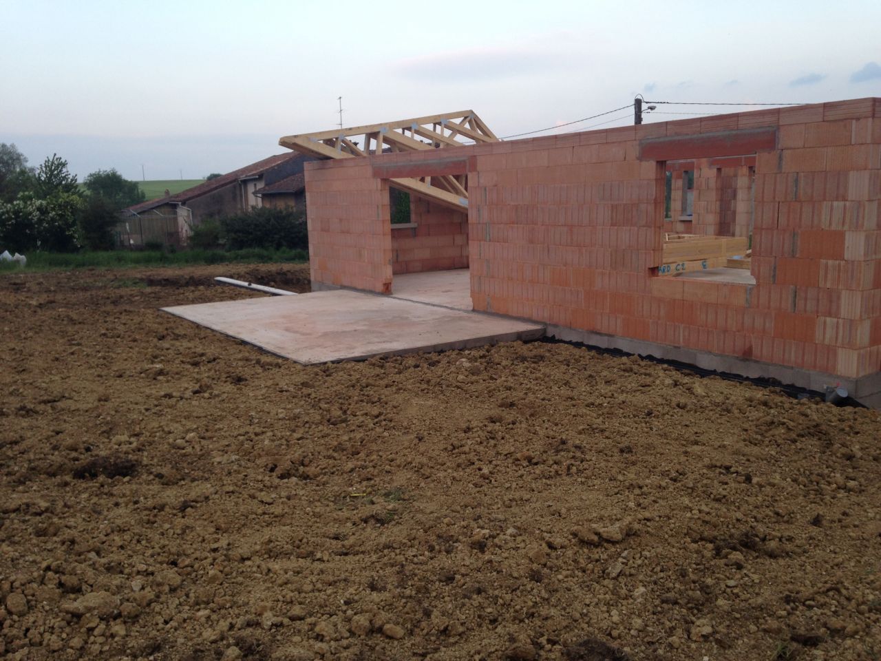 remise en place des terres