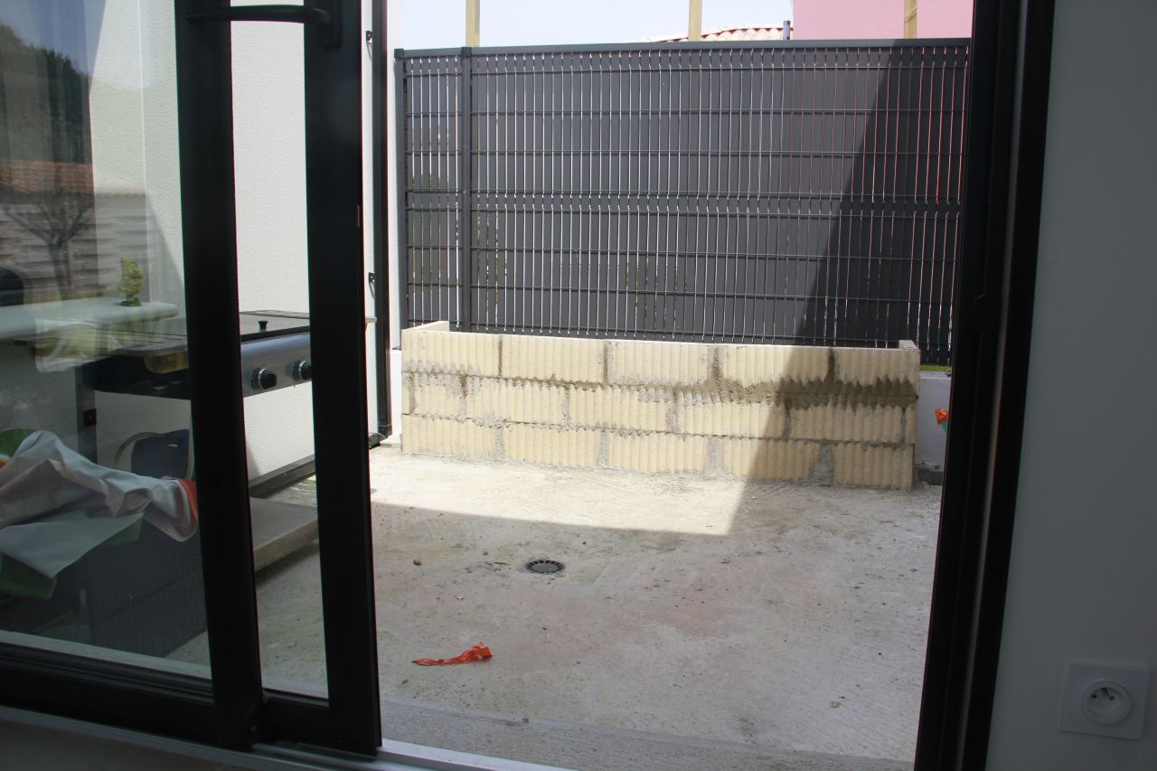 patio en cours
