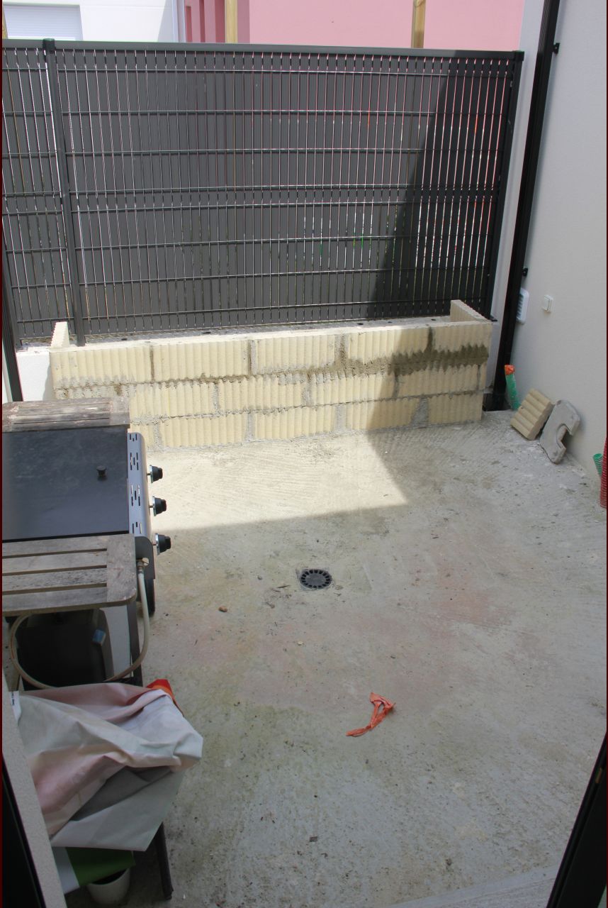patio en cours