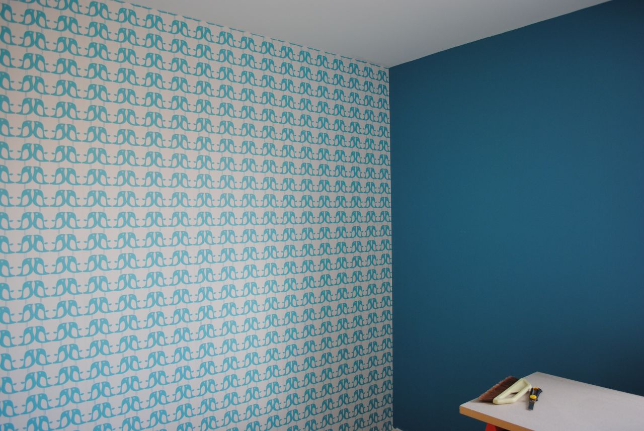 Papier-peint chambre des garçons