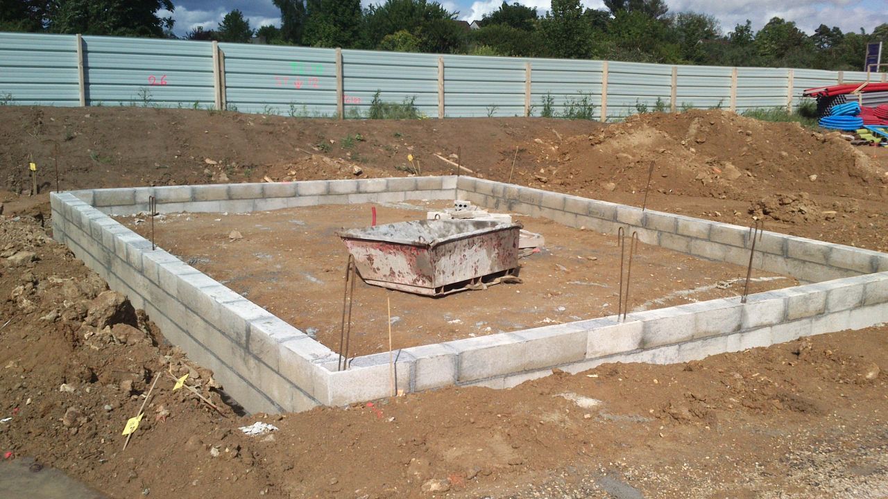 semelle du lot 26 en cours
