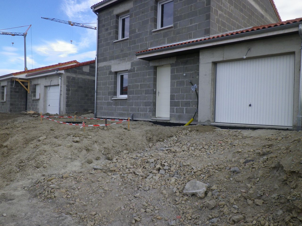 Remise en place de la terre après VRD