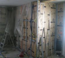 Isolation mur agrandissement