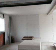 Vue de la chambre rdc vers salon