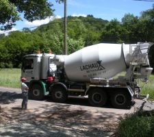 Réalisation de la dalla de sous-sol