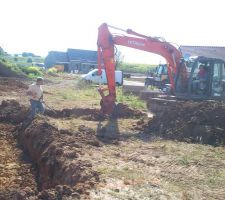 D&eacute;but du terrassement.cool