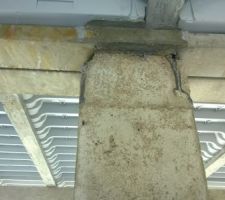 Est ce normal que le poteau soit dans cet &eacute;tat ??