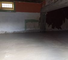 Dalle garage - dressing