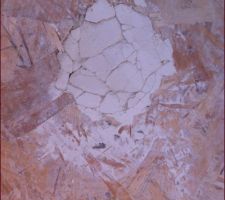 Exemple de trou au plancher dans les combles