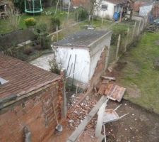 D&eacute;molition du mur en limite de propri&eacute;t&eacute;