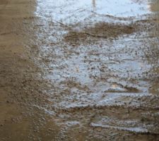 Pr&eacute;paration 1ere chape sur sol chauffant