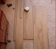 Disposition des carreaux pour le rdc.