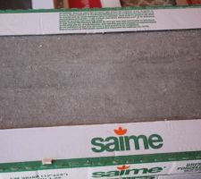 Carrelage porche entr&eacute;e (carreau rectangulaire)