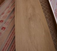 Carrelage RDC imitation bois