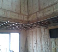 Plafond du salon