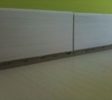 Vide sous plinthe suite affaissement de la dalle
