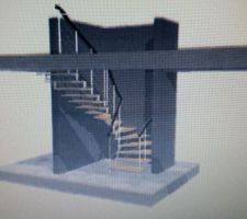 Escalier modèle Epura de chez Somme