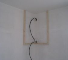 Pan coupé pour la hotte