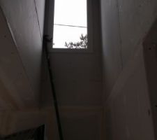 Place du futur escalier
