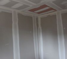 Joints placo en cours