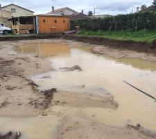 La cata a 1 jour de creuser les fondations