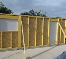 1er mur (garage Nord)