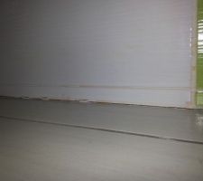 Affaissement salle de bain