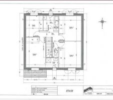 Plan étage, problème pour évacuation salle de bain