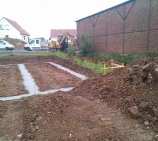 Début des travaux