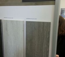 Carrelage impression parquet