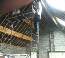 Mise en place des rails