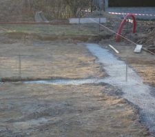 Fondation murs p&eacute;riph&eacute;riques et murs de refend