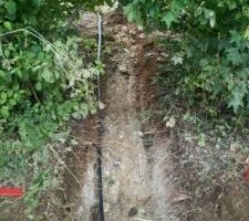 Je pensais que les tuyaux seraient plus gros mais ça fait plaisir de voir des travaux commencés!!!!