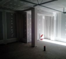 Cloison du garage