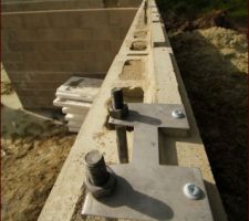 Fin de la construction du vide sanitaire.