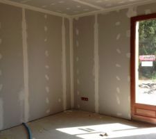 R&eacute;alisation des bandes de placo