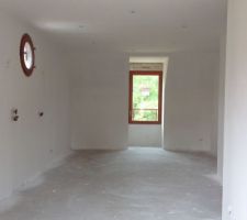 Enduit chambre parentale