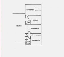 Autre solution sans couloir