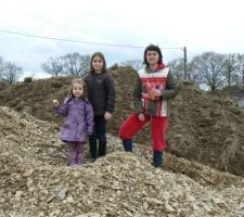 La petite famille est ravie.