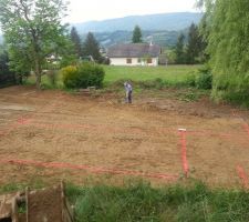 Implantation du terrassement