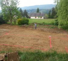 Implantation du terrassement