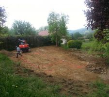 Implantation du terrassement