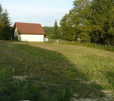 Vue Sud-Ouest. Le soir au coucher du soleil.
