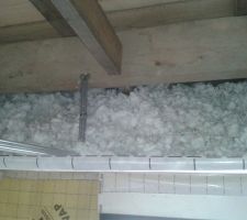 Isolation plafond salon